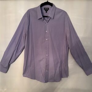 Express Purple Dress Shirt Classic Design